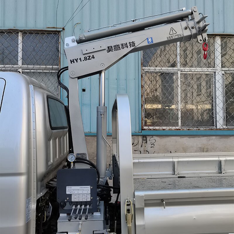 Mini Hydraulic Winch Supplier - 1.8ton Folding Boom Pickup