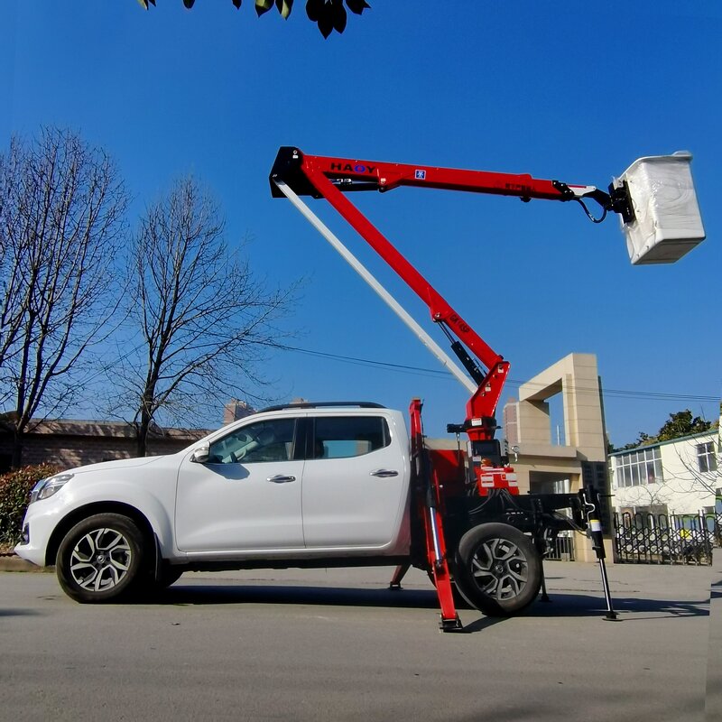 Articulated Truck Crane Manufacturer - HAOY 12m Cherry Picker
