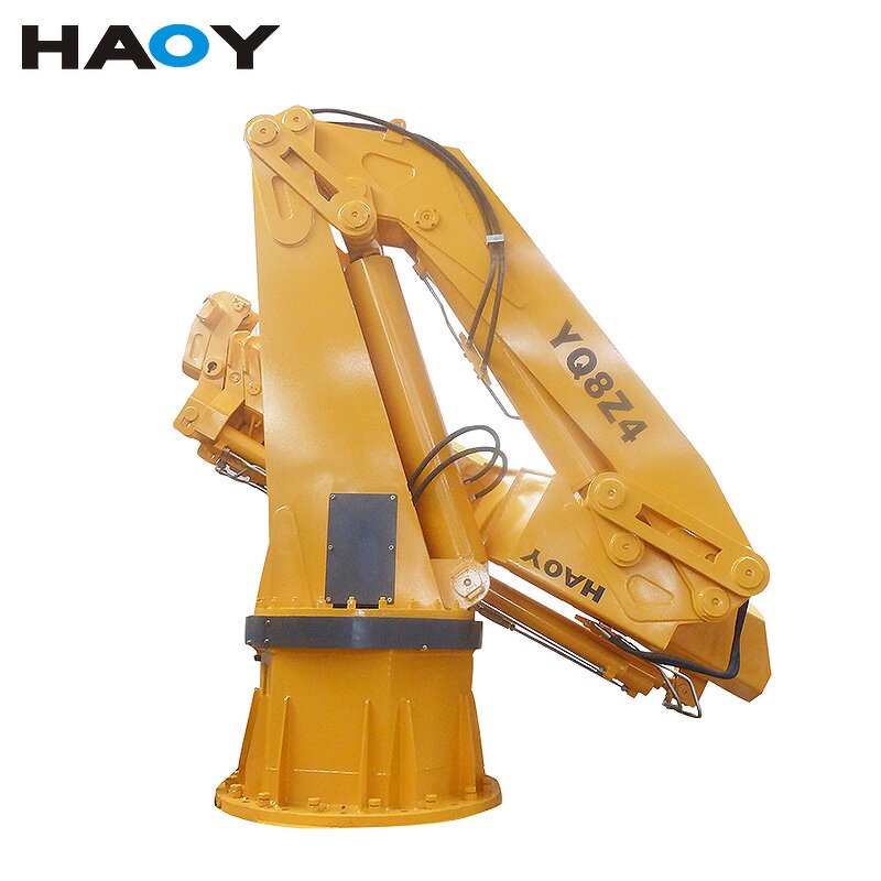 6300kg Marine Crane Manufacturer - Folding Boom Hoist