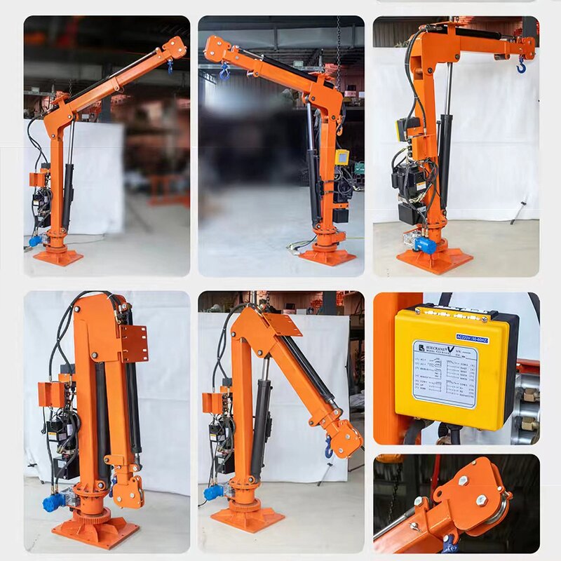 Mobile Mini Pickup Crane Supplier - HAOY 12v/24v Electric