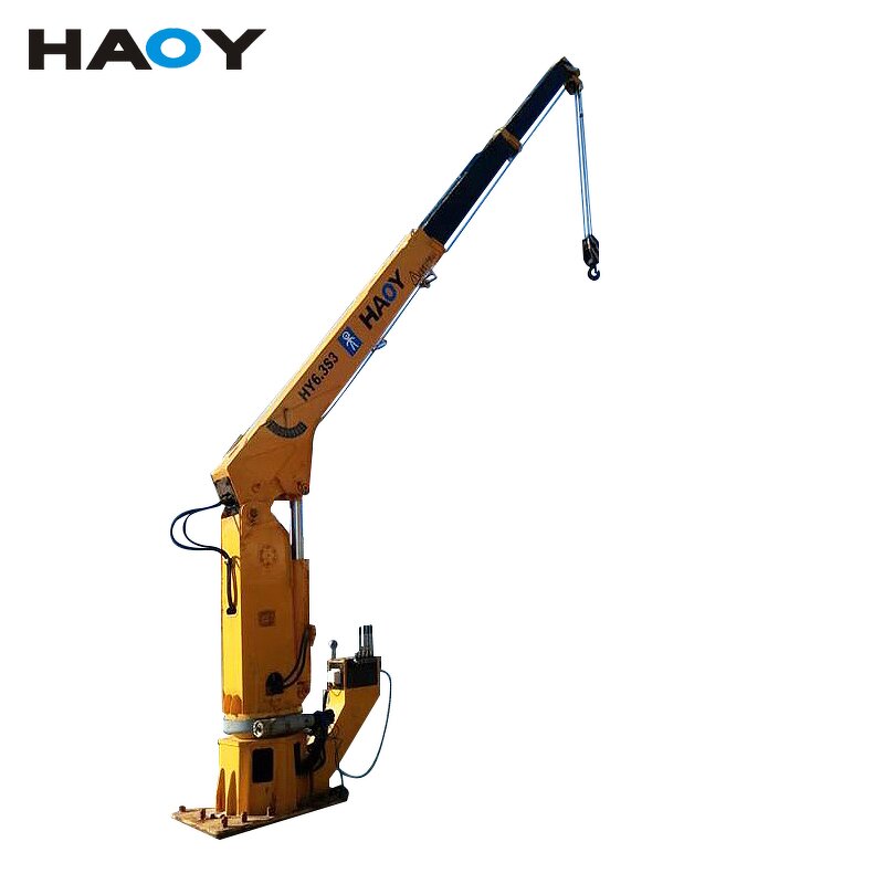 China Hydraulic Crane Manufacturer - 6 Tons Dock Haoy