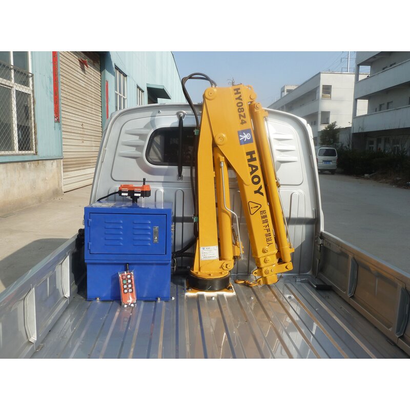 Mini Hydraulic Crane Manufacturer - Remote Control with Pump