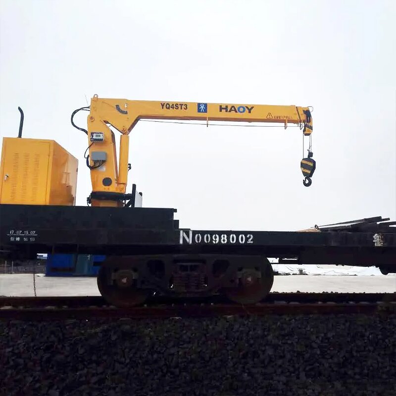 Self Loading Telescopic Crane Supplier - HAOY 8 Ton Radio