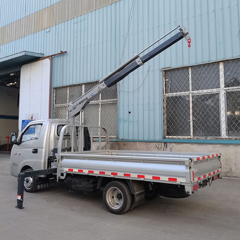 Mini Hydraulic Winch Supplier - 1.8ton Folding Boom Pickup