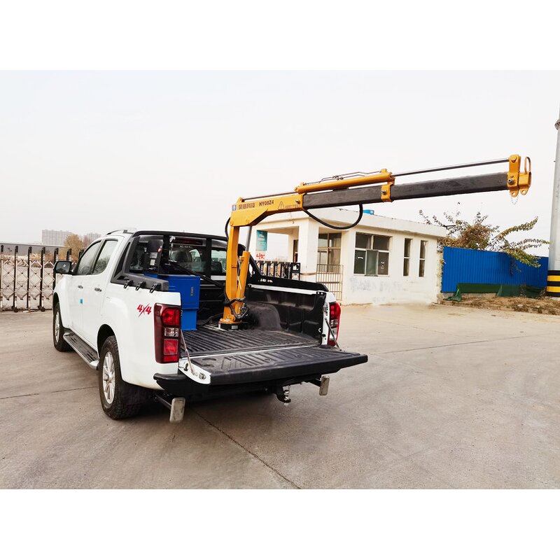 Small Gruas Supplier - Tractor Trailer Portable Crane