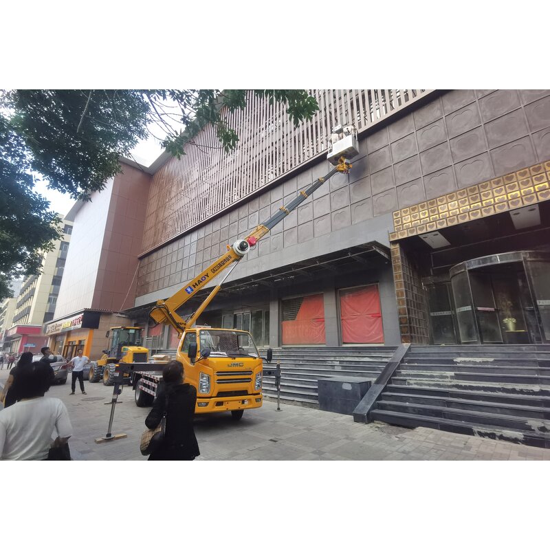 Articulated Bucket Trucks Supplier - 20-21m Folding Arm