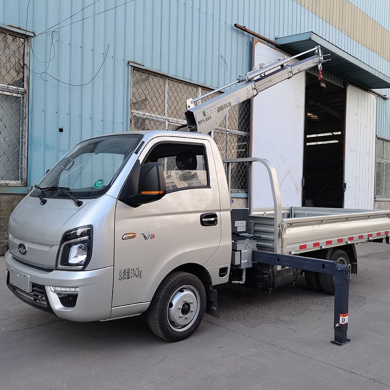 Mini Hydraulic Winch Supplier - 1.8ton Folding Boom Pickup