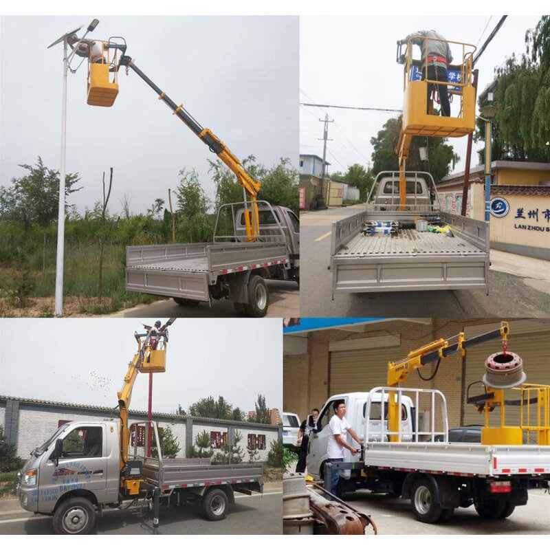 Small Hydraulic Pickup Crane Supplier - Folding Boom Grua