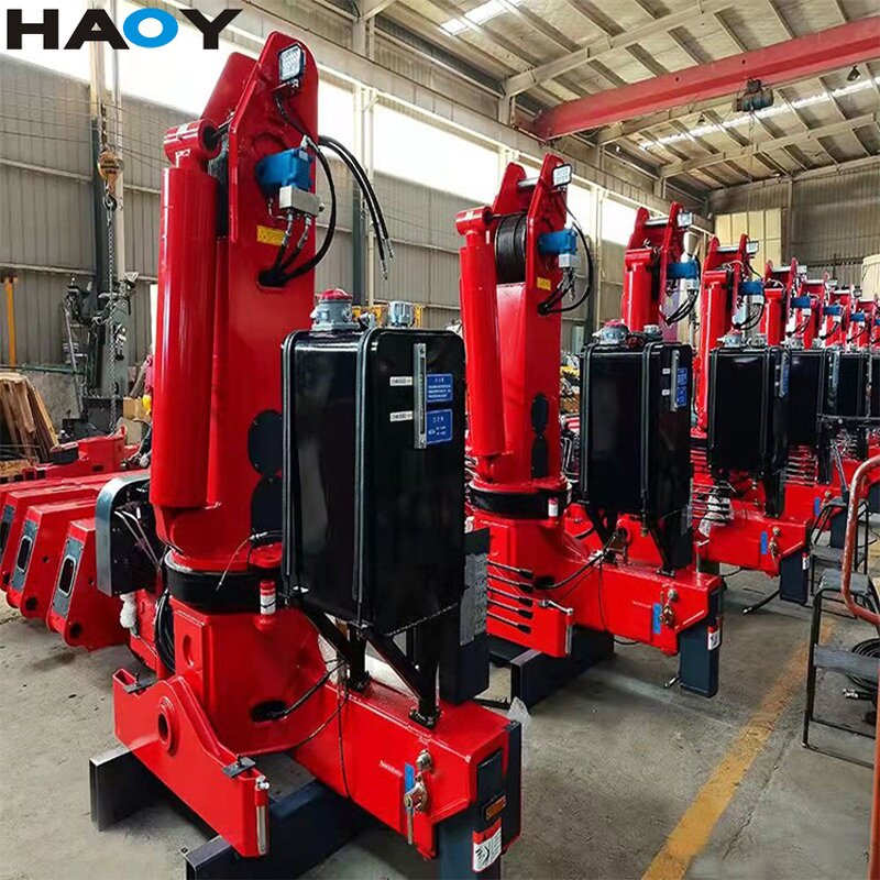 Telescopic Boom Crane Manufacturer - HAOY 6.3T Straight