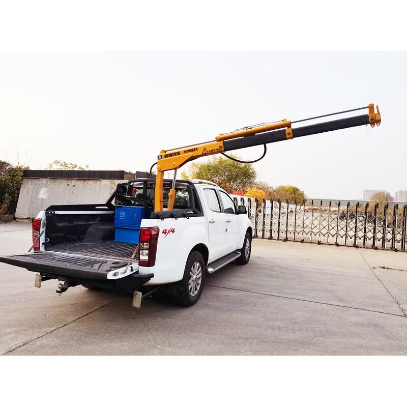 Small Gruas Supplier - Tractor Trailer Portable Crane