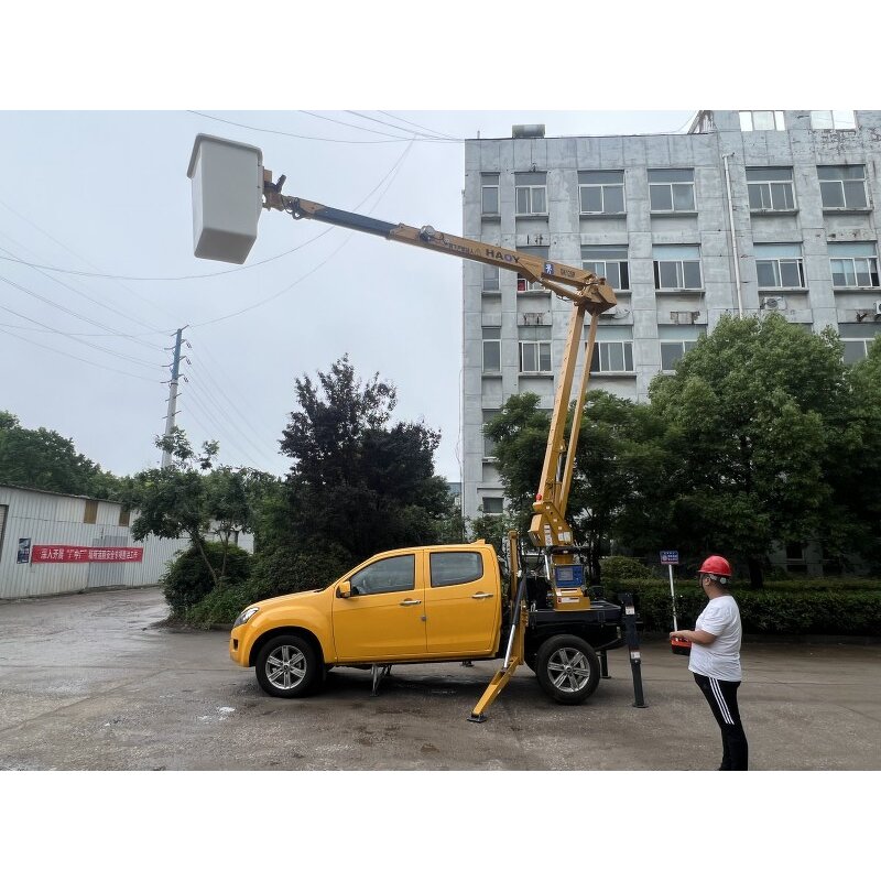 Articulated Telescopic Crane Supplier - New 12m Truck Mounted