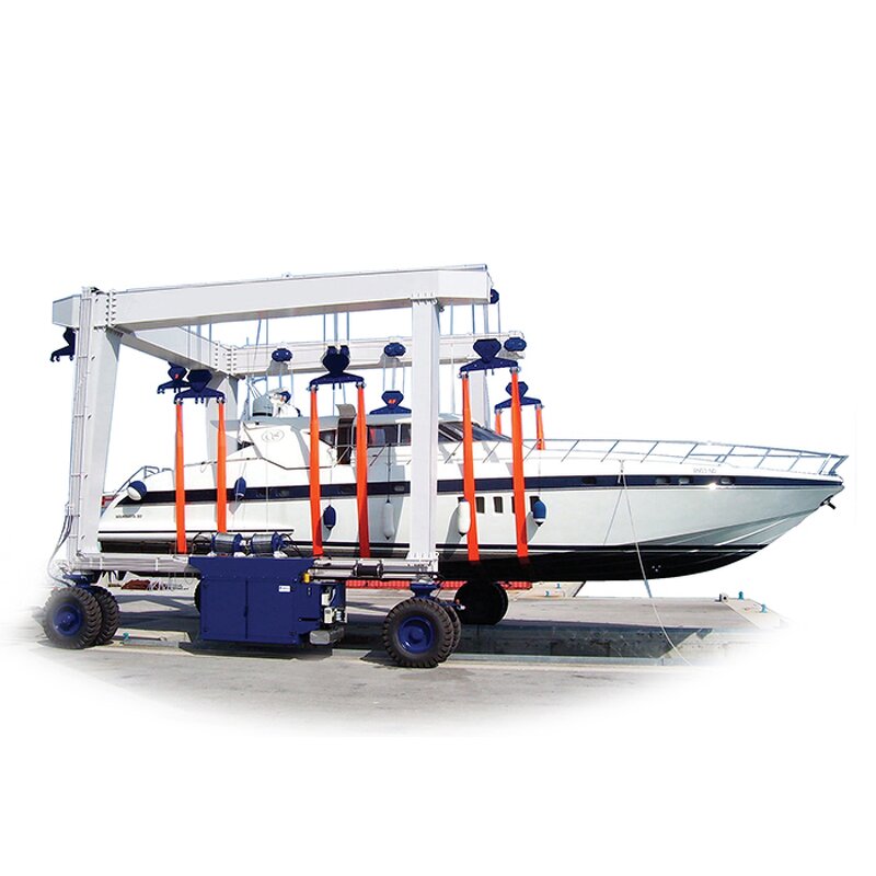 Boat Lifting Gantry Crane Manufacturer - 7-100ton with 2-10m