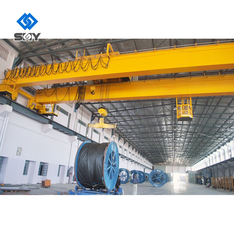 Double Girder Overhead Crane Manufacturer - Steel Factory 50t