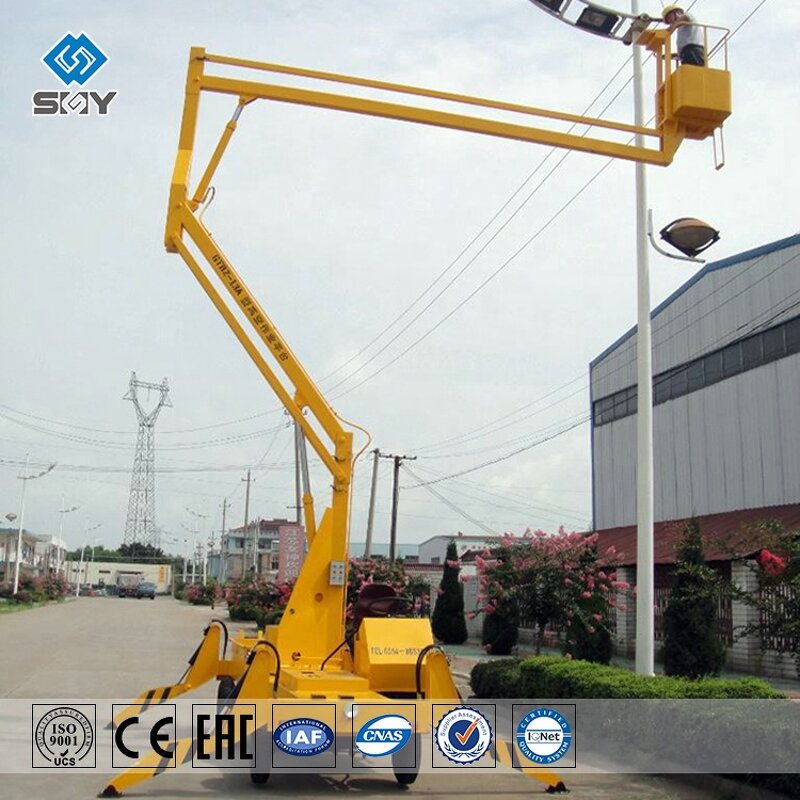 Yuntian Trailer Mounted Boom Lift Manufacturer - Manlift Truck