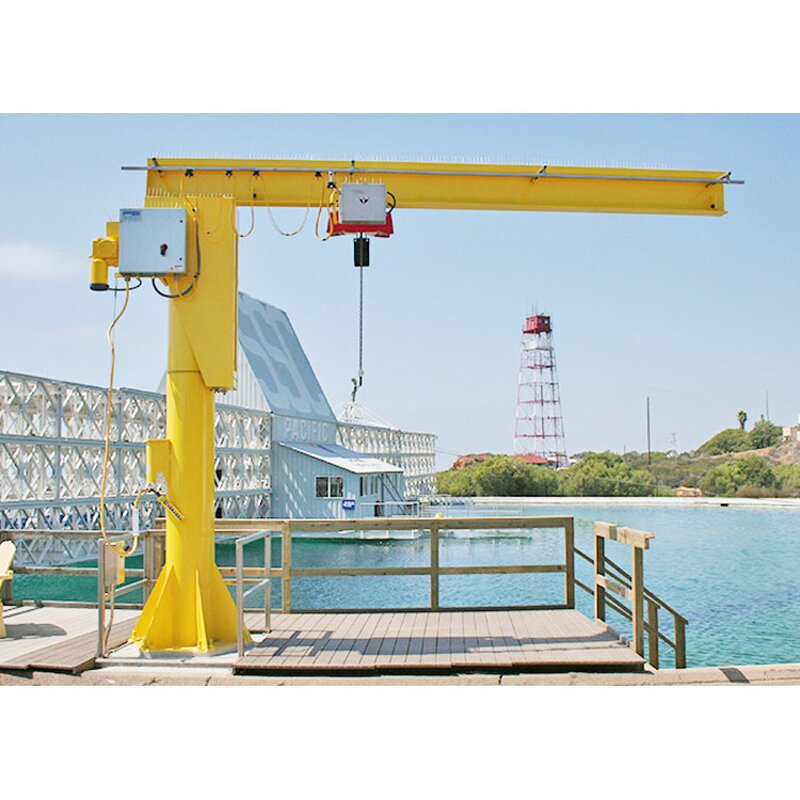Slewing Cantilever Arm Crane Manufacturer - 1 Ton with Electric