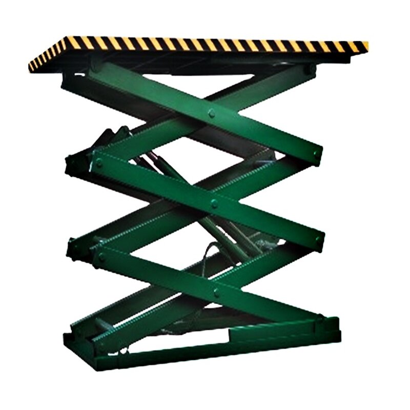 Hydraulic Manual Scissor Lift Supplier - 12m Anti-skid Platform