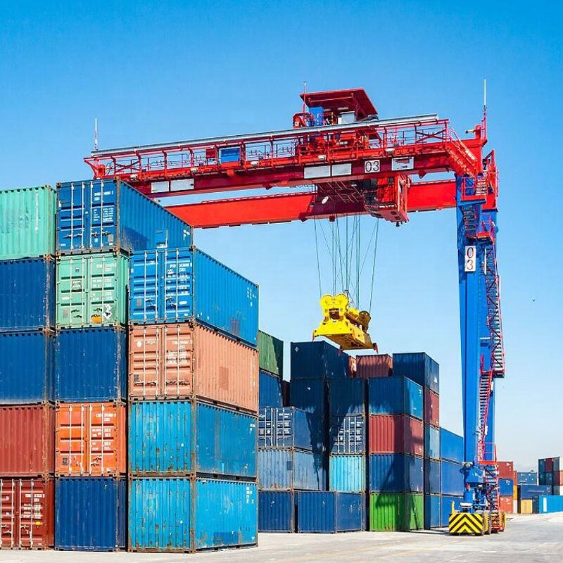 Low Lifting RTG Crane Manufacturer - Yuntian PLC Control 40.5