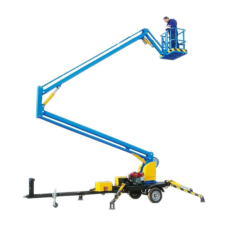 China Articulated Boom Lift Supplier - 12m Trailer Mounted