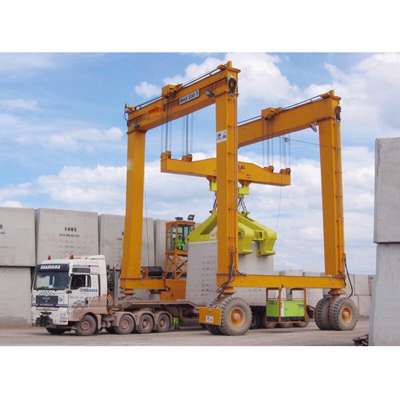 Port Gantry Crane Manufacturer - 40-50ton Rubber Tyre with