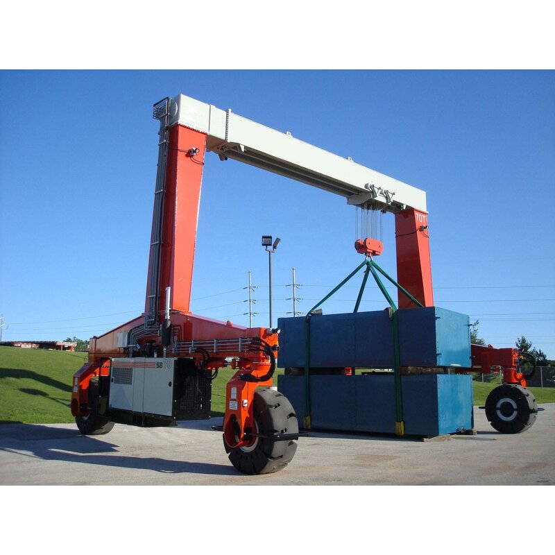 Industria Rubber Tyre Gantry Crane Supplier - 10t Traveling