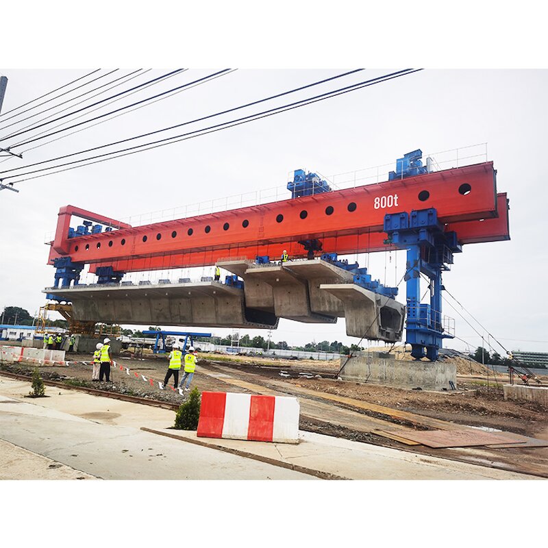 Highway Road Beam Launcher Manufacturer - 250ton Truss Bridge