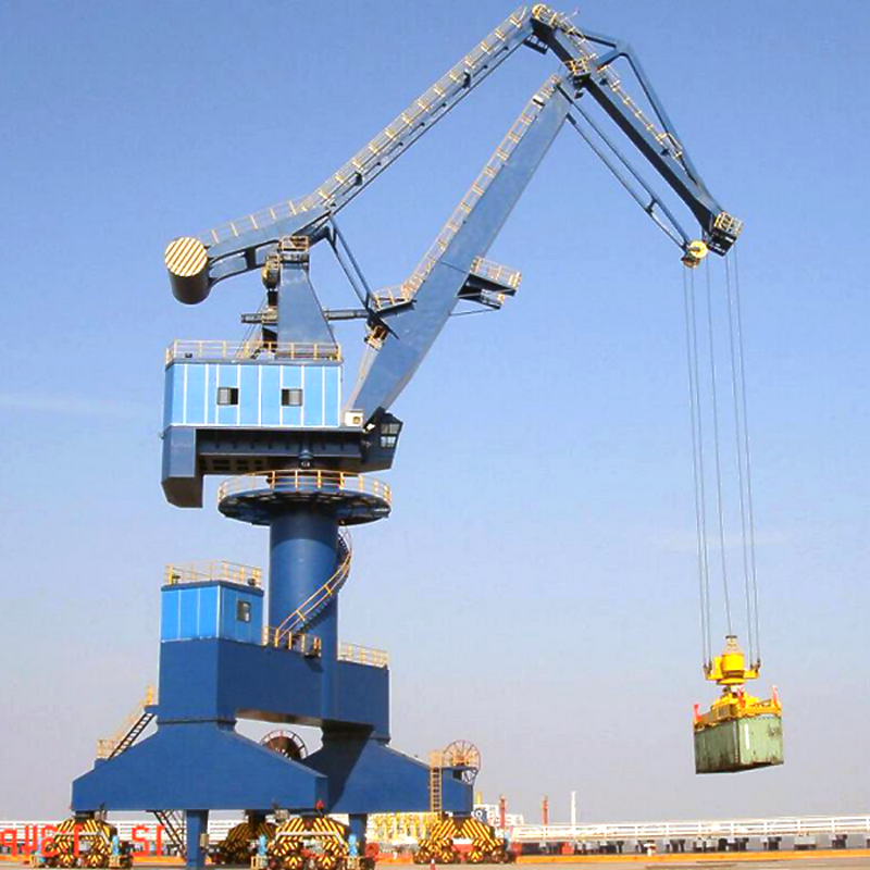 Port Wharf Crane Supplier - 50-60 t Jetty Four Link