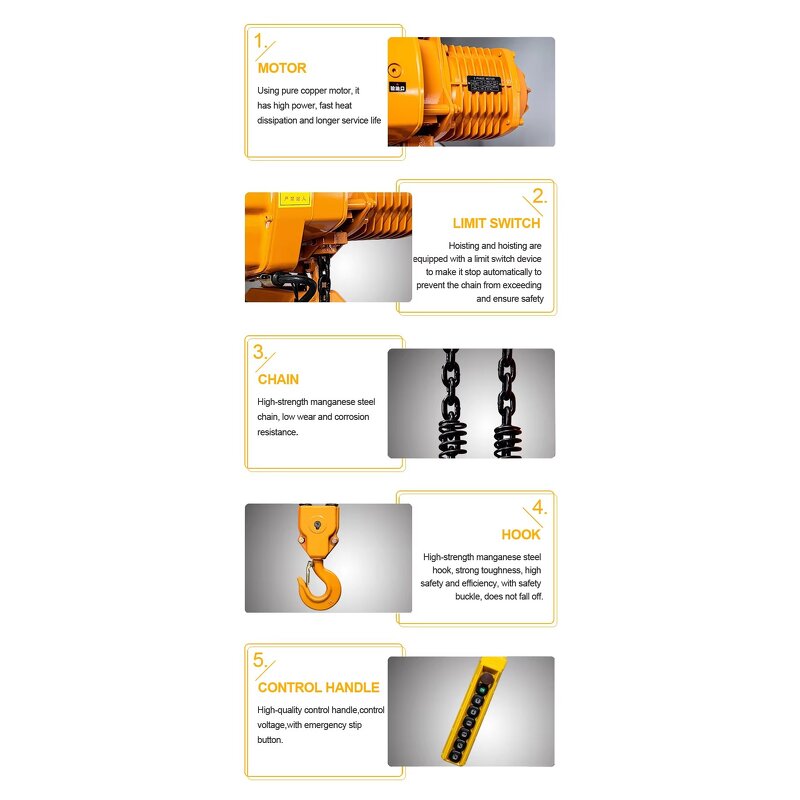 Cheap Electric Chain Hoist Supplier - Wholesale Mini 250kg