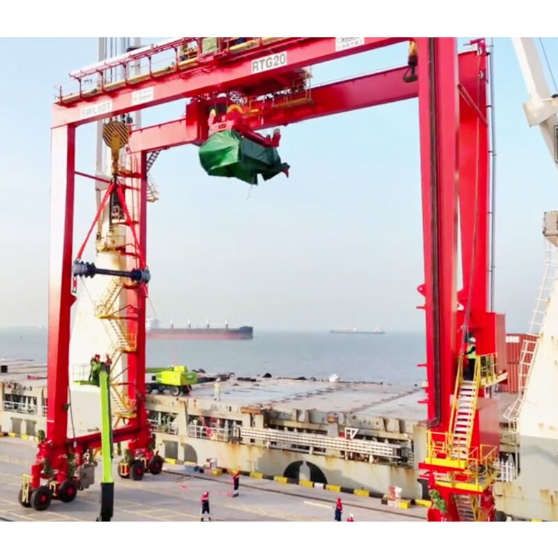 Port Container Crane Supplier - 35-40Ton Straddle Cable