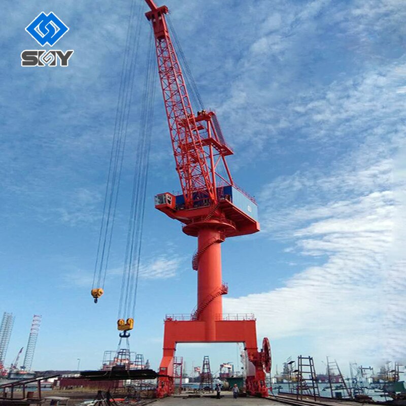 Port Wharf Crane Supplier - 50-60 t Jetty Four Link