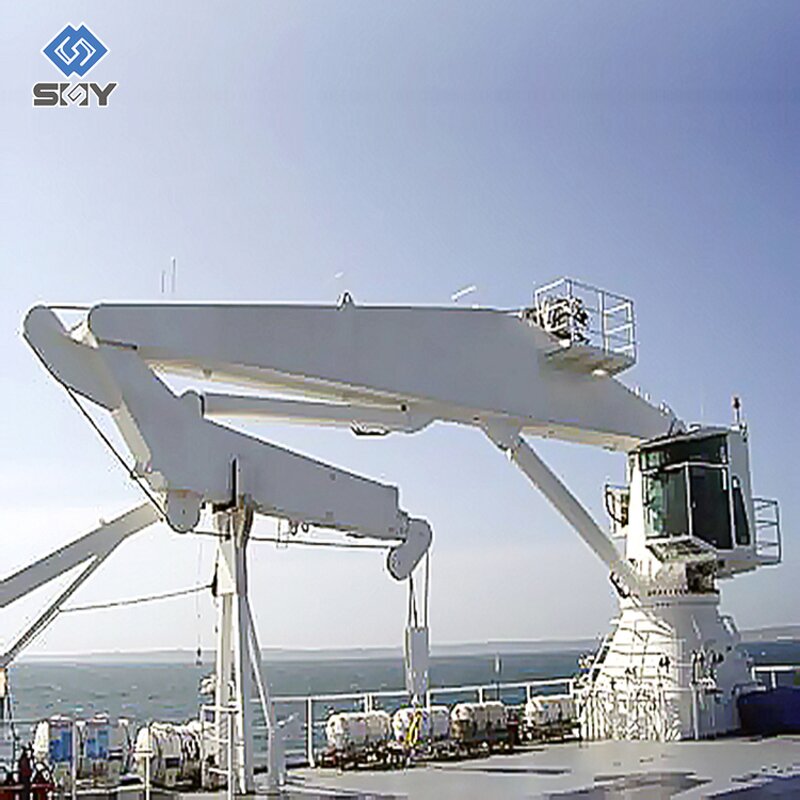 Marine Hydraulic Deck Crane Supplier - Reliable for Cargo