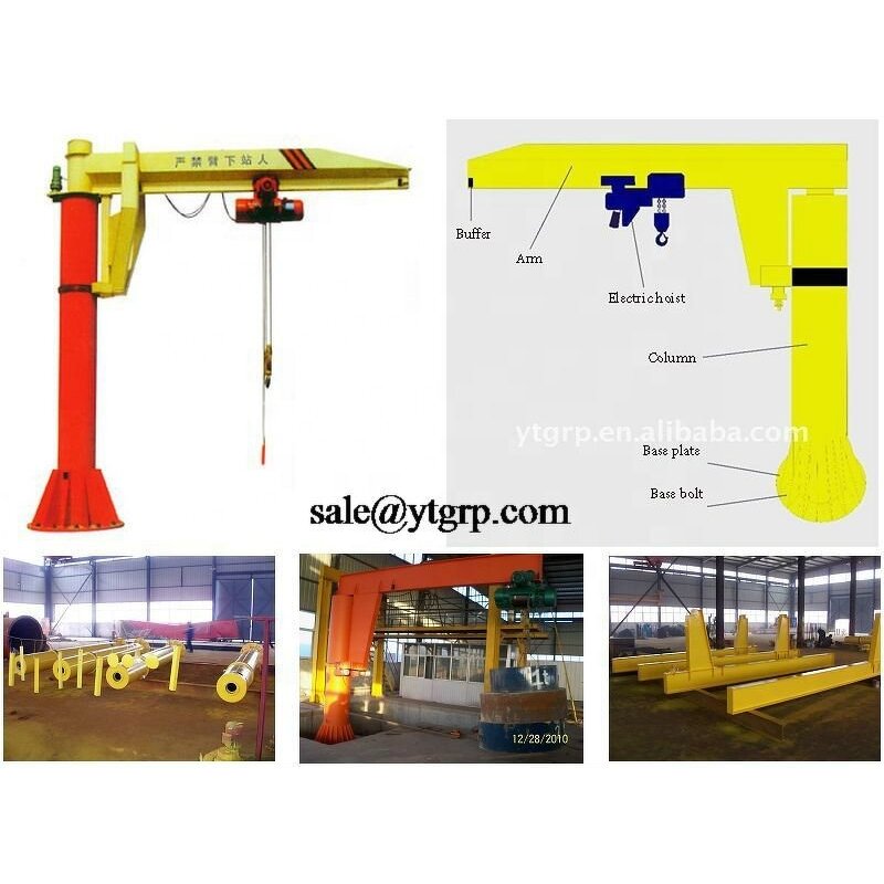 360 Slewing Jib Crane Supplier - Pillar Mounted Electric