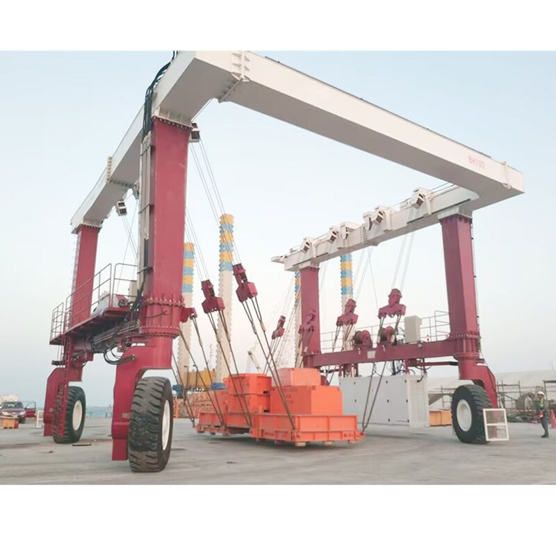 Double Beam Gantry Crane Manufacturer - Boat Lift System 5-800