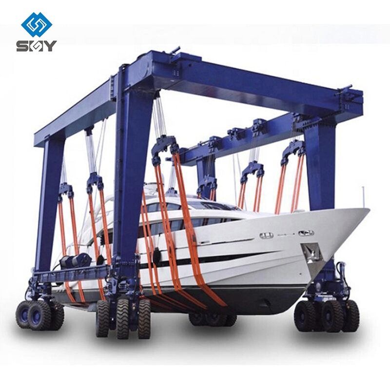 Customization Boat Lifting Crane Supplier - Traveling Marine