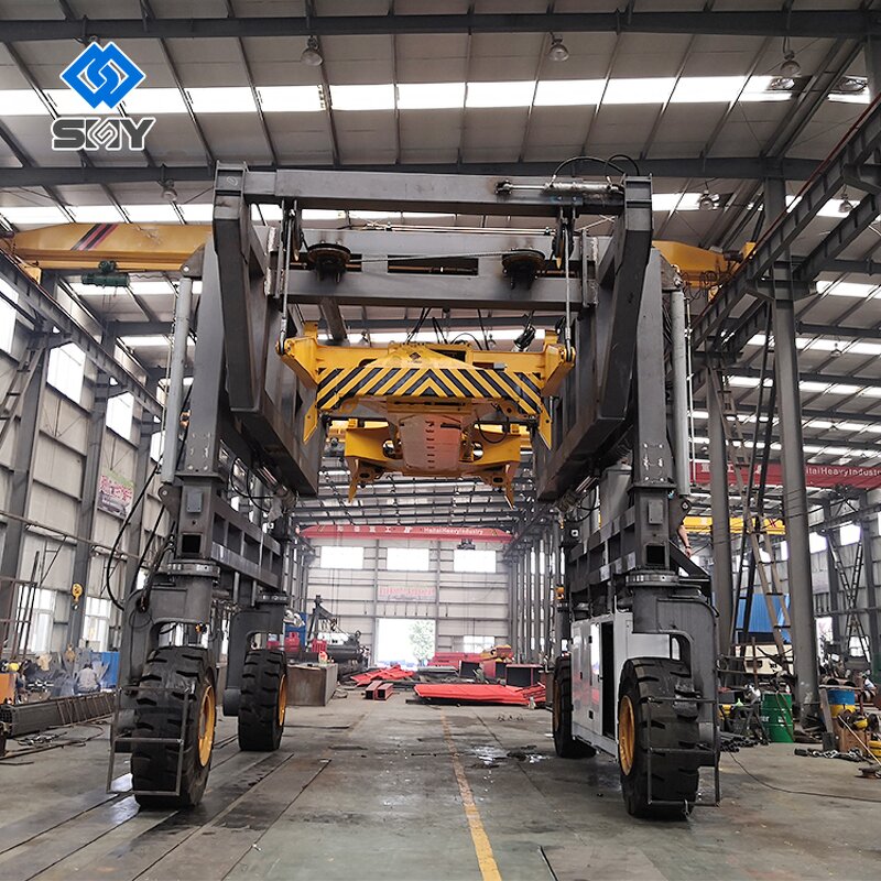Port Gantry Crane Manufacturer - 40-50ton Rubber Tyre with