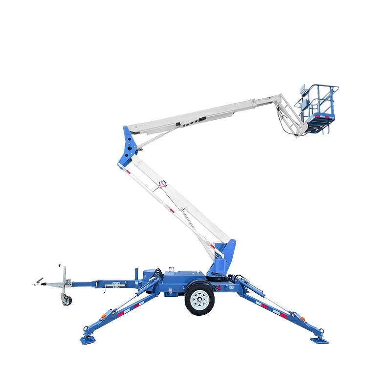 Cherry Picker Trailer Mounted Boom Lift Supplier - 10-20m Towable