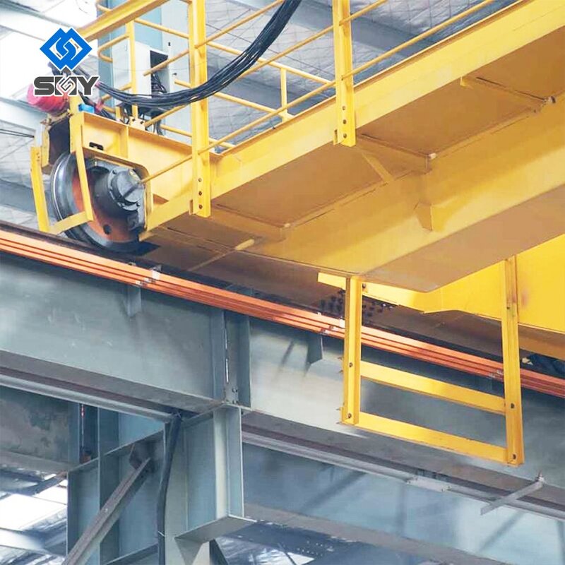 Double Girder Bridge Crane Manufacturer - Steel Mills VFD
