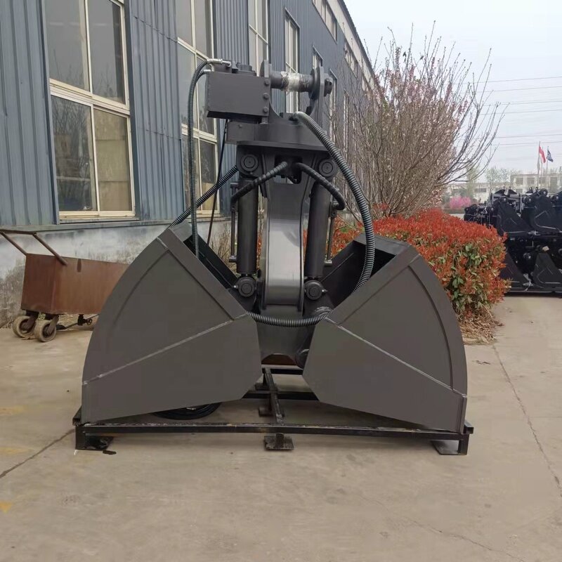 Hydraulic Clamshell Grab Manufacturer - Four Ropes Mechanical 10m3