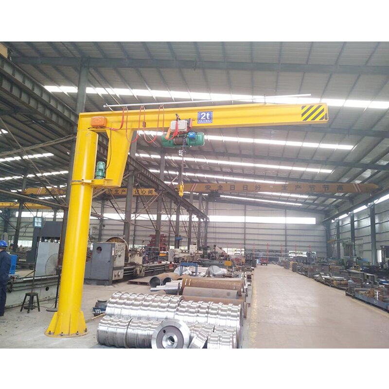 Slewing Cantilever Arm Crane Manufacturer - 1 Ton with Electric