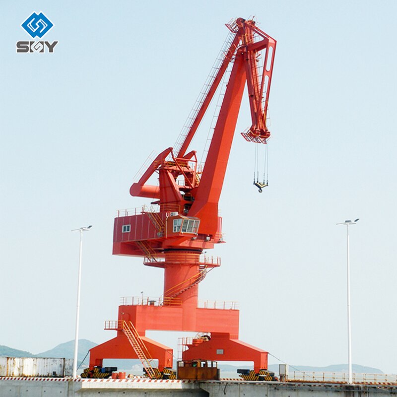 MQ Model Portal Crane Supplier - Single Jib Movable Port