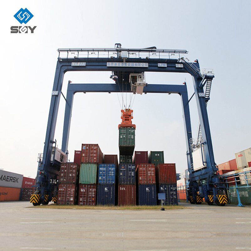 High-Efficiency RTG Crane Manufacturer - for Container Terminals