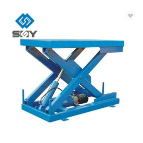Hydraulic Manual Scissor Lift Supplier - 12m Anti-skid Platform
