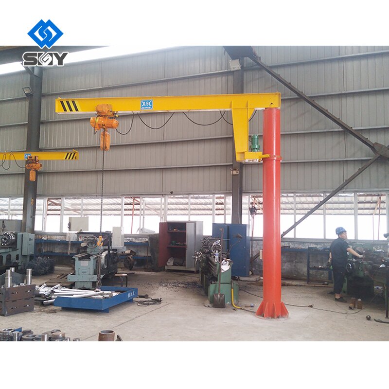 Cantilever Jib Crane Manufacturer - 500 kg Slewing 360