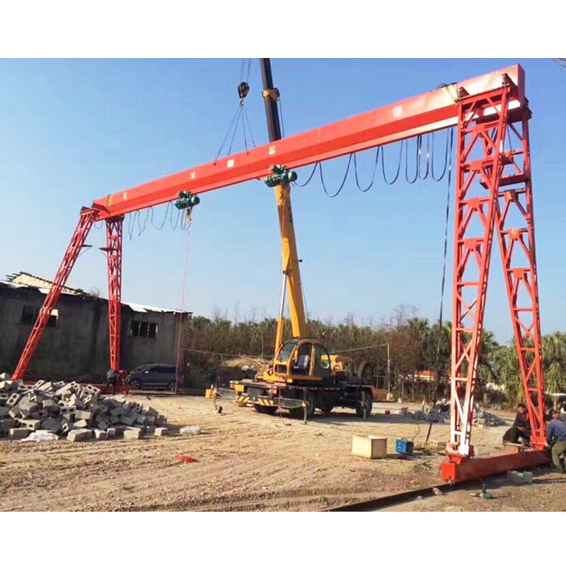 Electric Overhead Gantry Crane Manufacturer - Yuntian 3-20 Ton