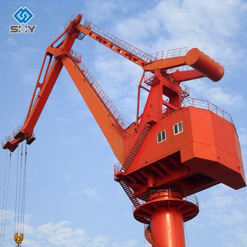 Mobile Harbour Crane Manufacturer - 40-50 Ton Portal with Container