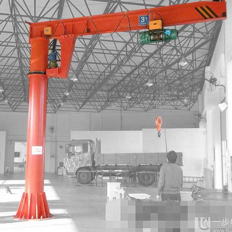 Electric Rotating Jib Crane Supplier - Floor Pillar Mounted