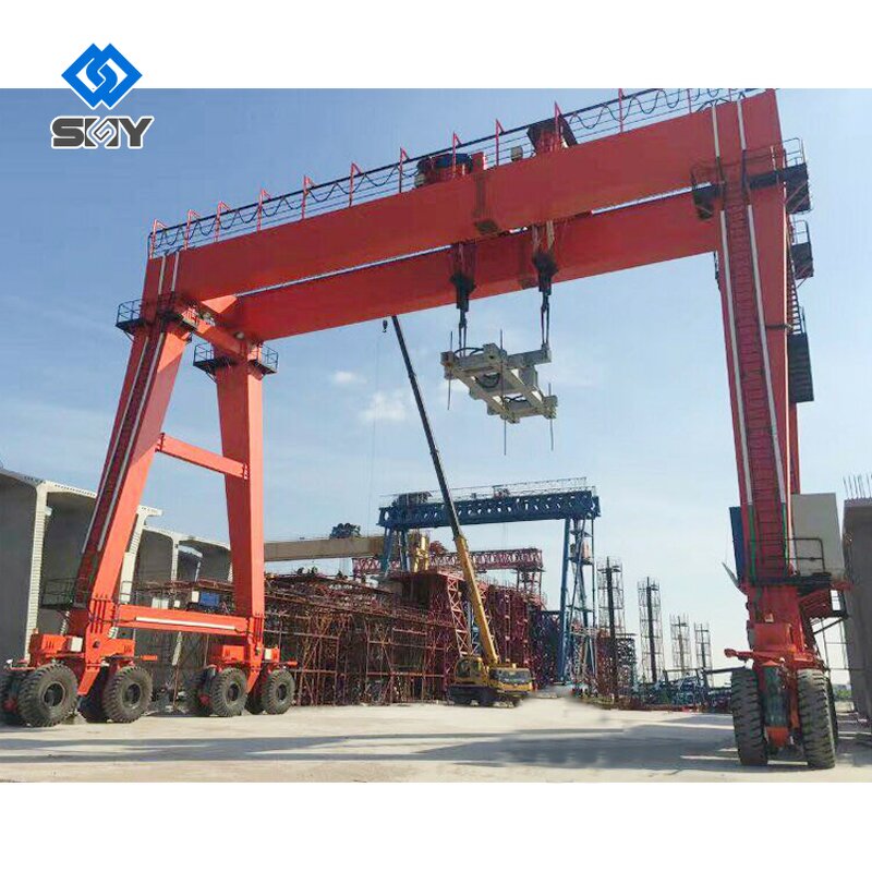 Rubber Tyre Gantry Crane Supplier - Heavy Load Precast Slab