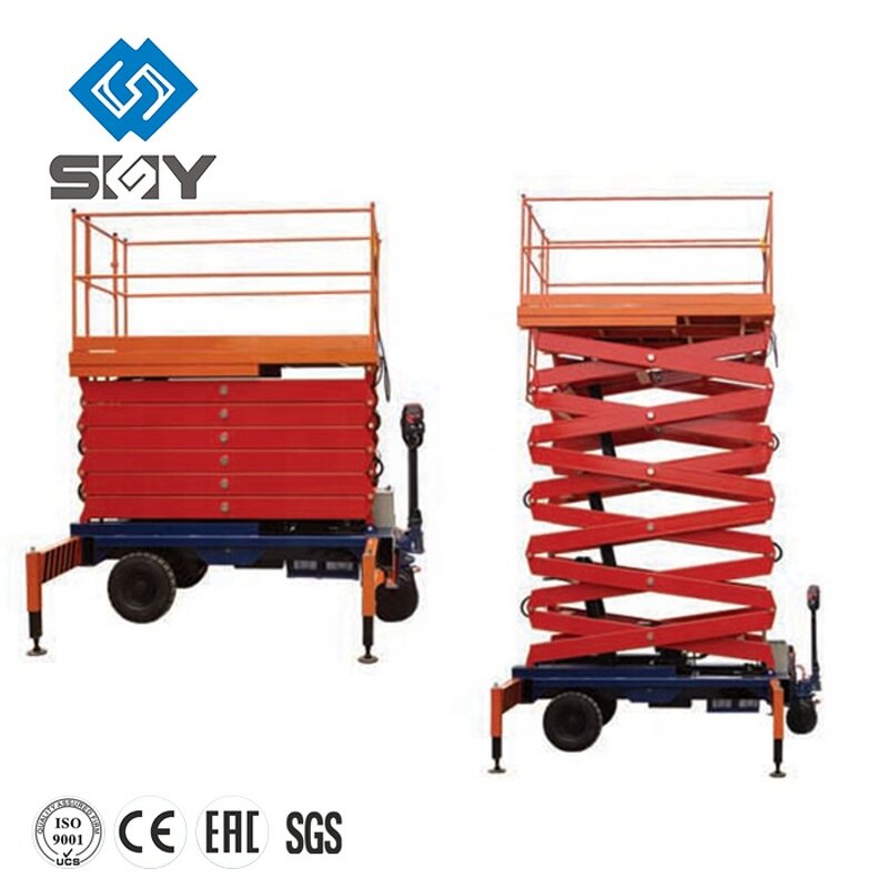 Portable Scissor Lift Supplier - 0.3m Ground Clearance Self
