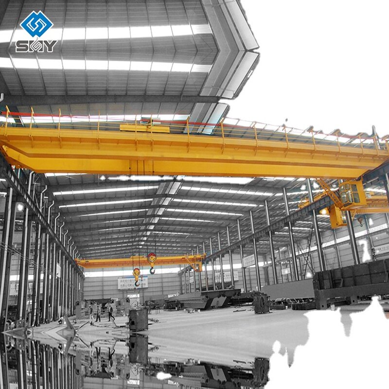 Double Girder Overhead Crane Manufacturer - Steel Factory 50t