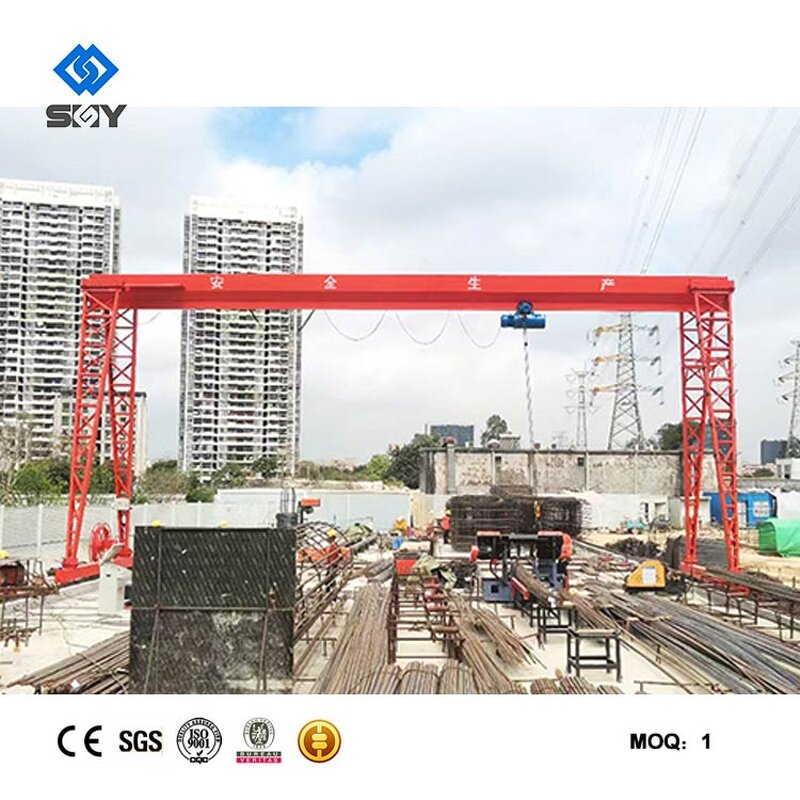 Electric Overhead Gantry Crane Manufacturer - Yuntian 3-20 Ton