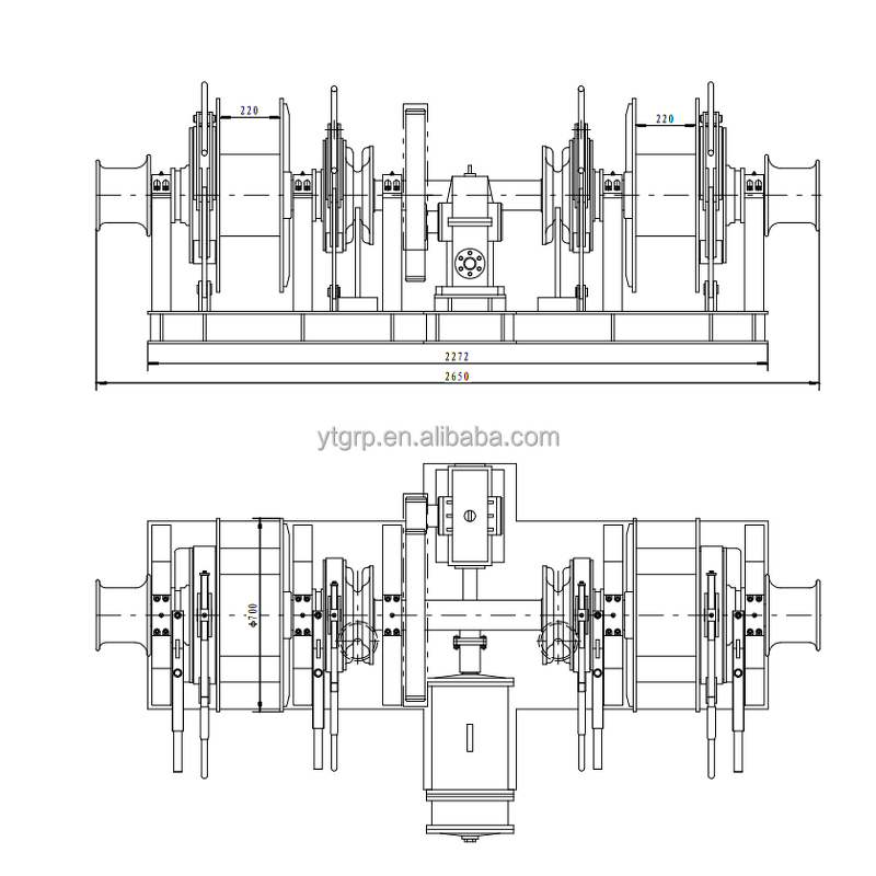 Hydraulic Marine Anchor Windlass Supplier - Manufacturer Double